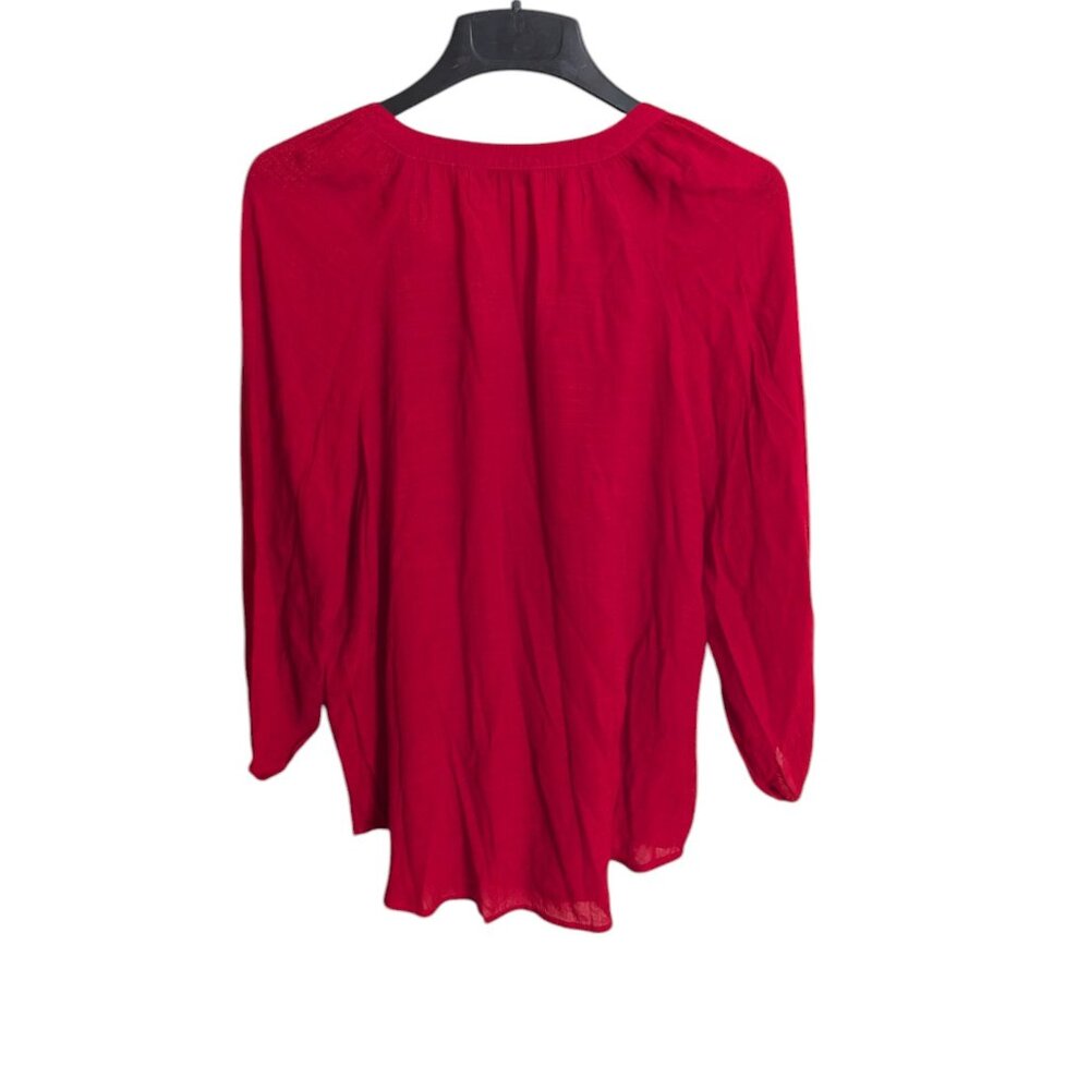 Women's Counterparts blouse, red, size XL - Picture 2 of 4
